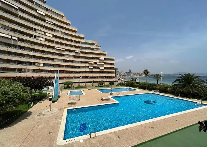 1a Linea De Playa Piscina Reformado Wifi Aire Lejlighed *